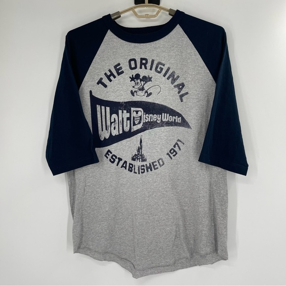 Disney Tops - Disney Parks Walt Disney World Raglan Baseball Tee Top